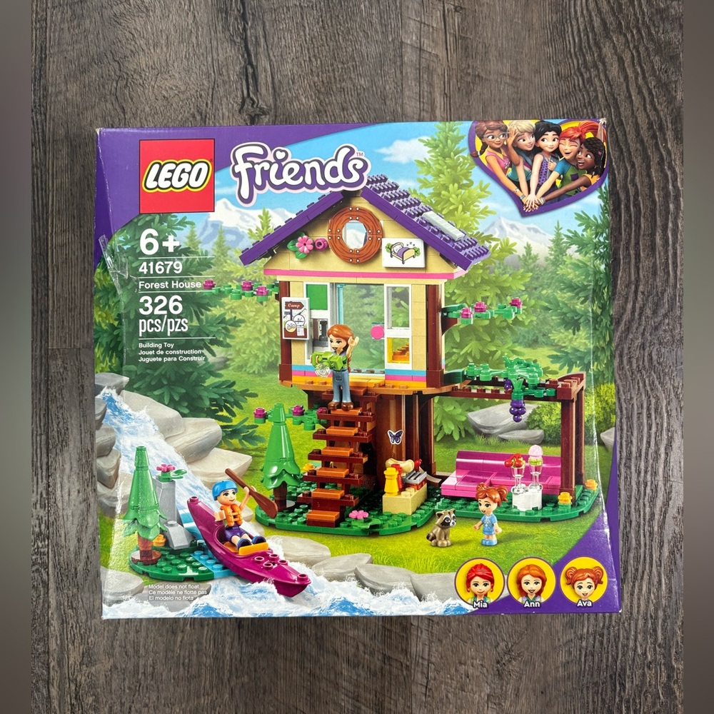 LEGO 41679 Friends Forest House Building Kit - Incomplete